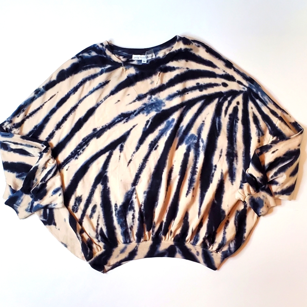 YOUNG FABULOUS & BROKE Juliette Tie Dye Sweatshirt